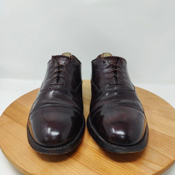 Alden New England Straight Tip Bal- Mens- Size 10B- Brown- [C906]- Oxford Shoes main image 9
